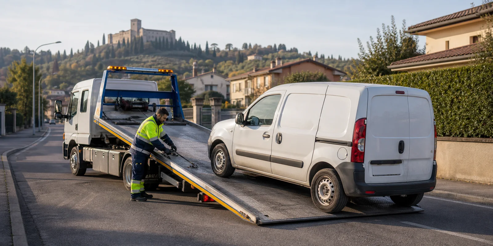 Traino veicoli a Cesena